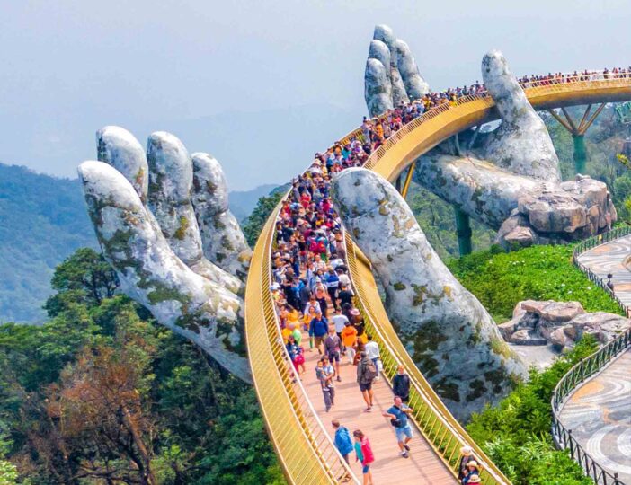 Golden Bridge in Da Nang