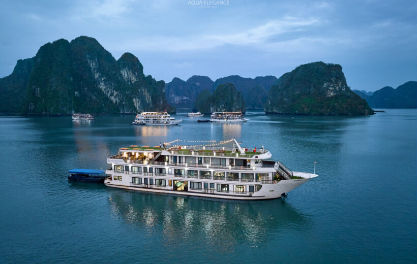 2D1N Halong Bay by 5-star Aqua Elegance Cruise Cruise