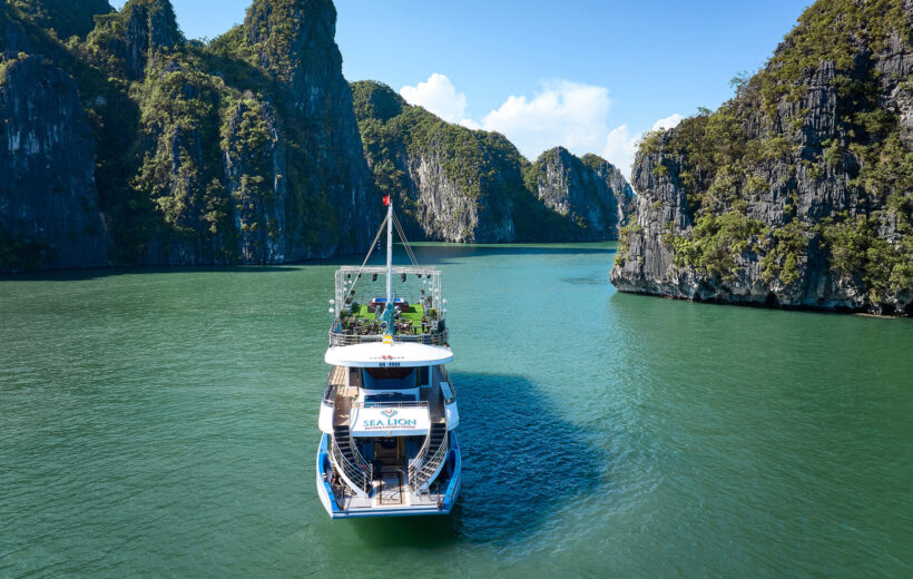 Ha Long Bay Day Tour by 5-Star Sea Lion Luxury Cruise