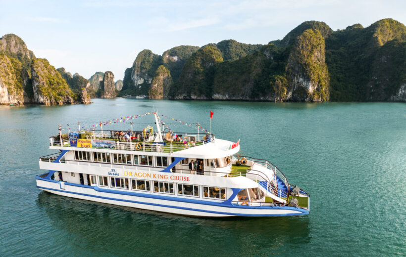 [Route 2] Halong Bay Day Tour by Premium Dragon King 5-Star Cruise