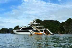 Serenity Grandeur 5-Star All-In Day Cruise: Lan Ha Bay & Cat Ba Island, Viet Hai Cycling, Kayak, Buffet