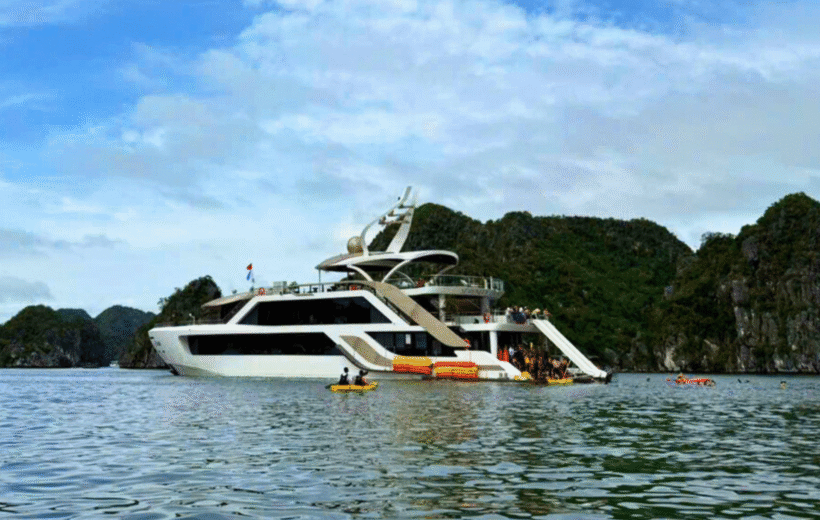 Serenity Grandeur 5-Star All-In Day Cruise: Lan Ha Bay & Cat Ba Island, Viet Hai Cycling, Kayak, Buffet