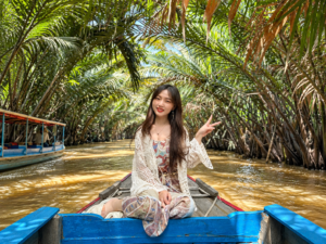 Chèo xuồng ba lá Du lịch Miền Tây