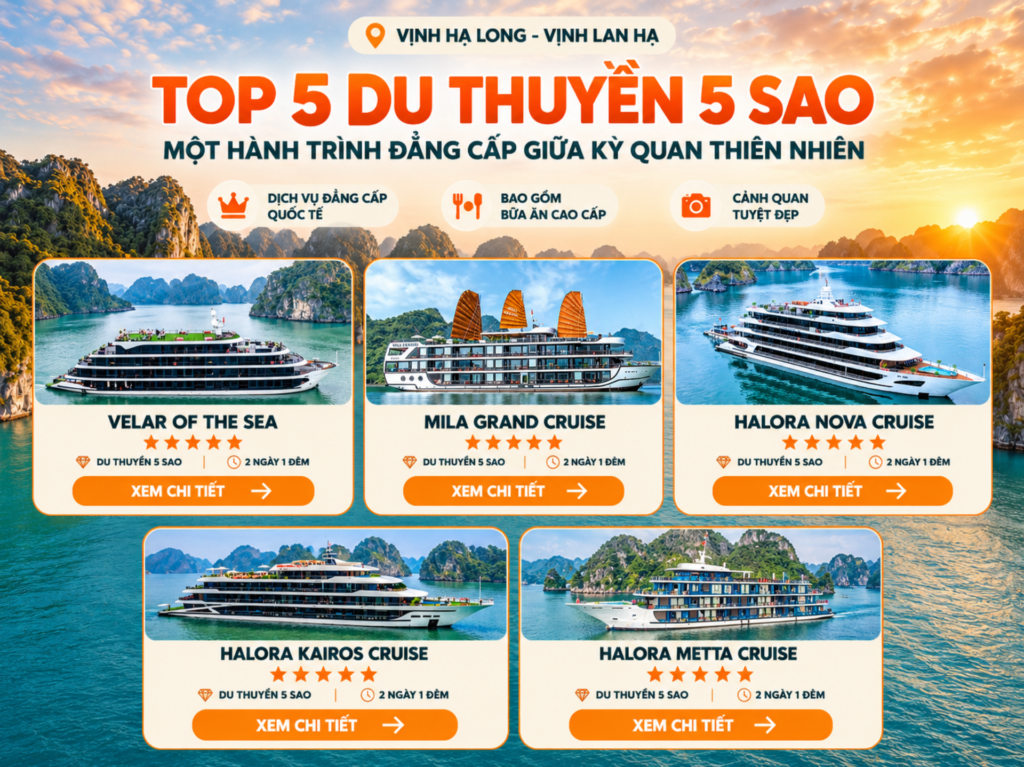 5 sao đẳng cấp Lan Hạ