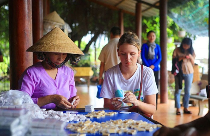 Coconut Candy Workshop in Mekong Delta Vietnam